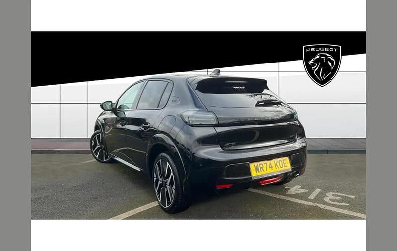 Used Peugeot 208 GTi 101 HP (74 kW) 2024 Black Hatchback