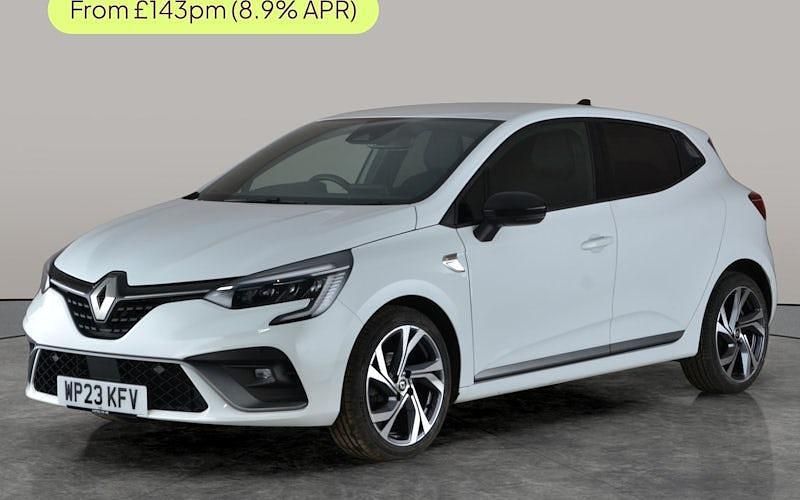 Used Renault Clio V RS Line 90 HP (66 kW) 2023 White Hatchback