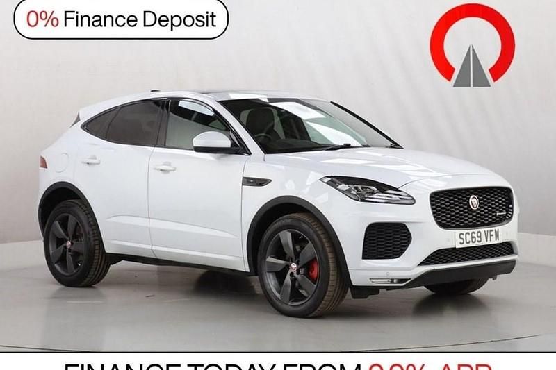 Used Jaguar E-Pace Chequered Flag 150 HP (110 kW) 2019 White SUV