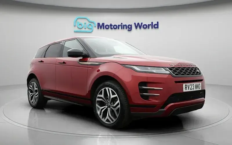 Used Land Rover Range Rover evoque SE Dynamic 309 HP (227 kW) 2023 Red SUV