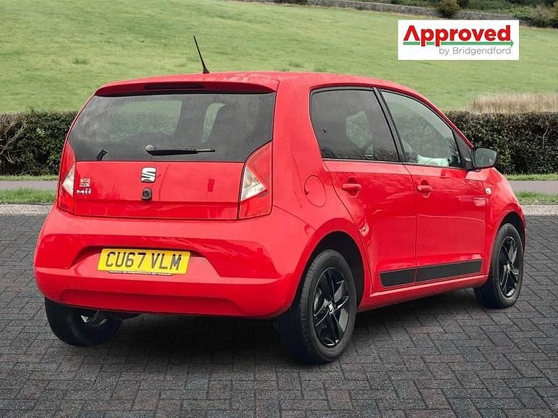 Used Seat Mii Design 2017 Red Hatchback
