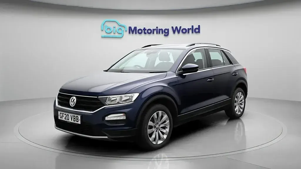 Begagnad VW T-Roc SE 115 HK (84 kW) 2020 Blå SUV