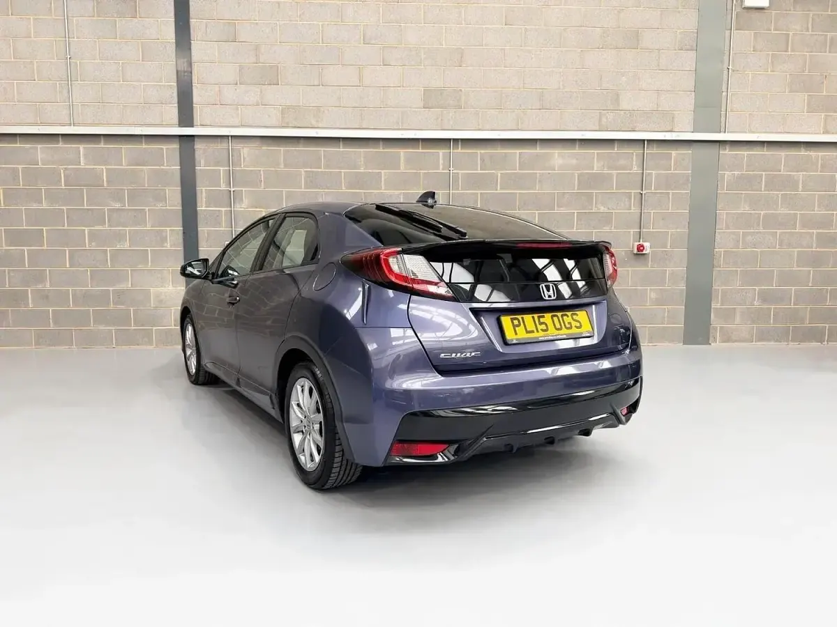 Used Honda Civic S 142 HP (104 kW) 2015 Blue Hatchback