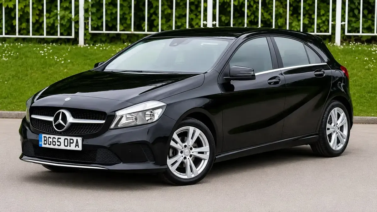 Used Mercedes A180 109 HP (80 kW) 2015 Black Hatchback