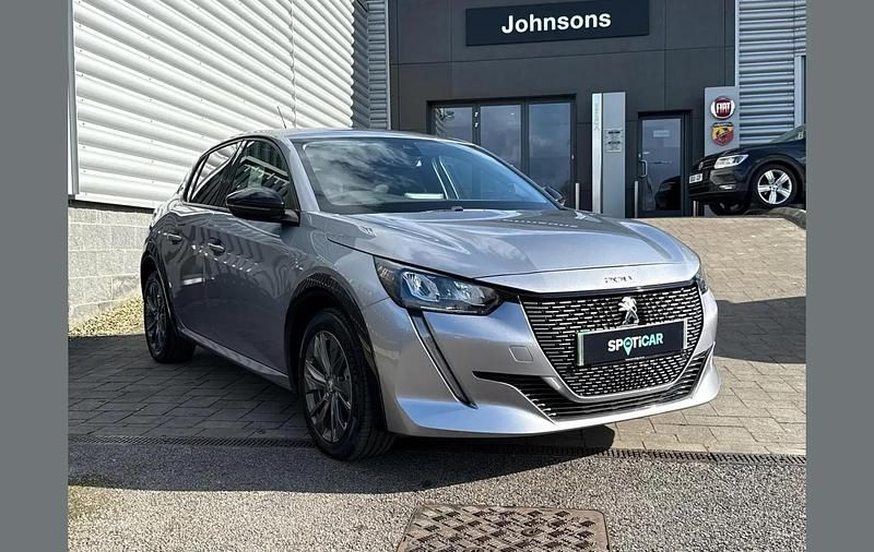Used Peugeot e-208 Allure Premium 100 kW (136 HP) 2022 Grey Hatchback