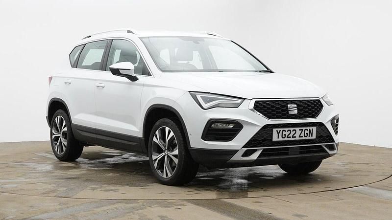 Nevada white Used 2022 Seat Ateca SE Technology SUV | £15,990 (Fair price) - Image 1/4