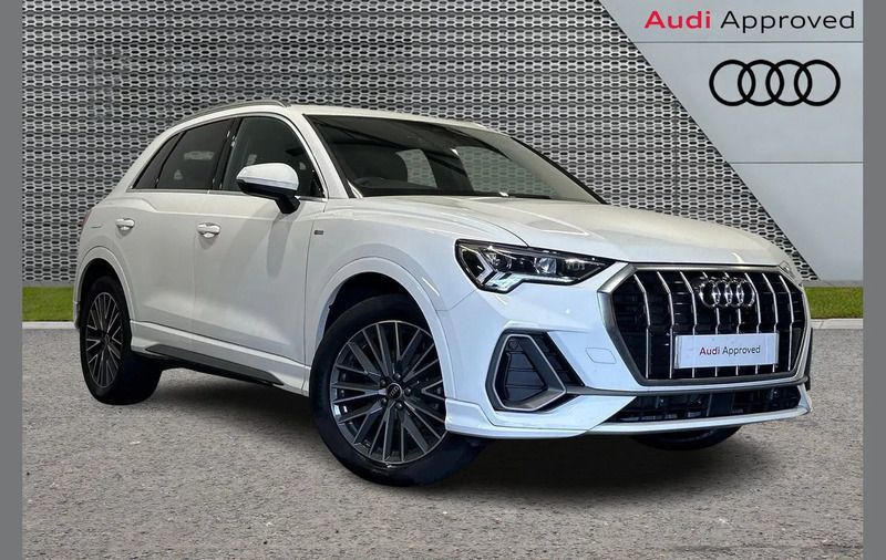 White Used 2022 Audi Q3 S-Line SUV | £26,995 (Fair price) - Image 1/3