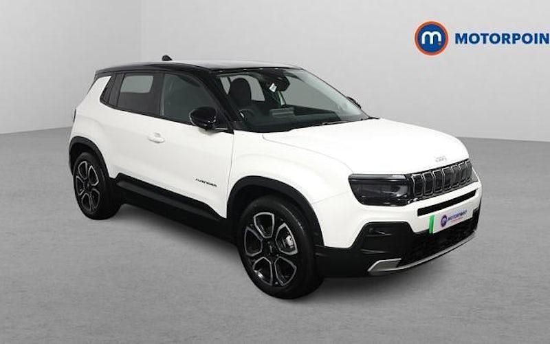 White/black Used 2024 Jeep Avenger Summit SUV | £17,949 (Fair price) - Image 1/4