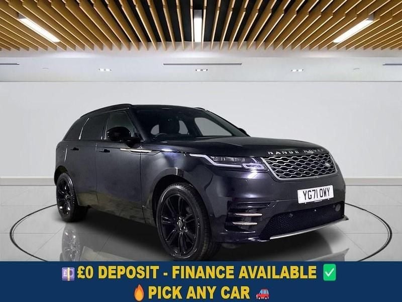 Black Used 2021 Land Rover Range Rover Velar R-Dynamic SUV | £23,749 (Good price) - Image 1/4