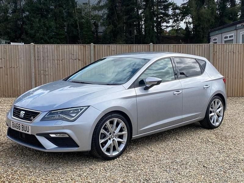 Silver Used 2019 Seat Leon FR Sport Hatchback | £12,200 (Good price) - Image 1/4