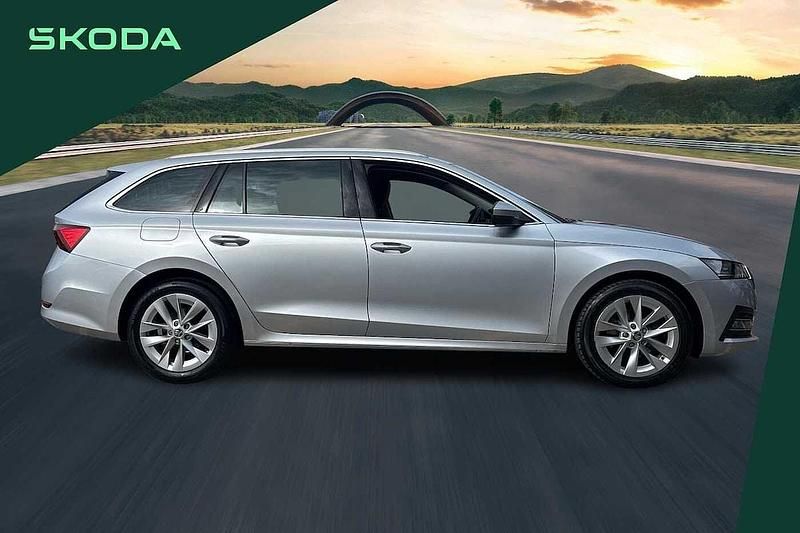Used Skoda Octavia SE L 147 HP (108 kW) 2023 Silver Estate