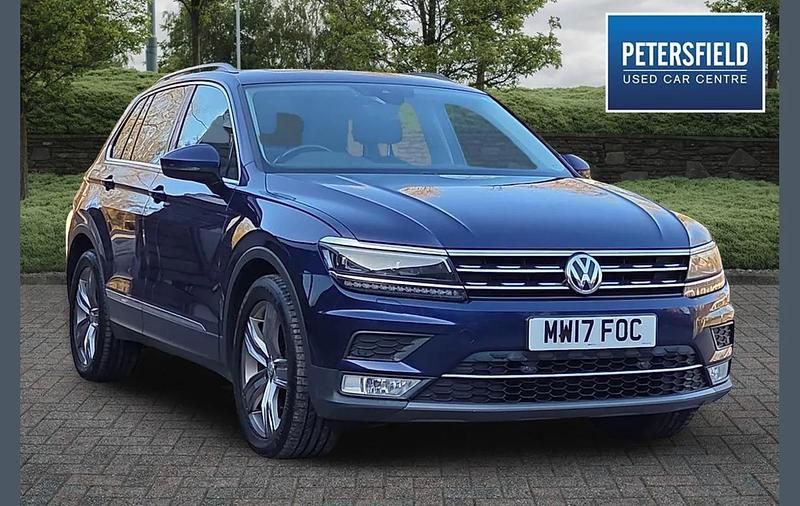 Used VW Tiguan SEL 147 HP (108 kW) 2017 Blue SUV