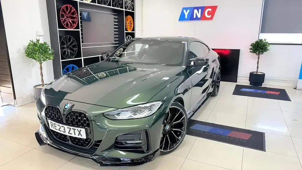 Used BMW 420 M Sport 181 HP (133 kW) 2023 Green Coupe