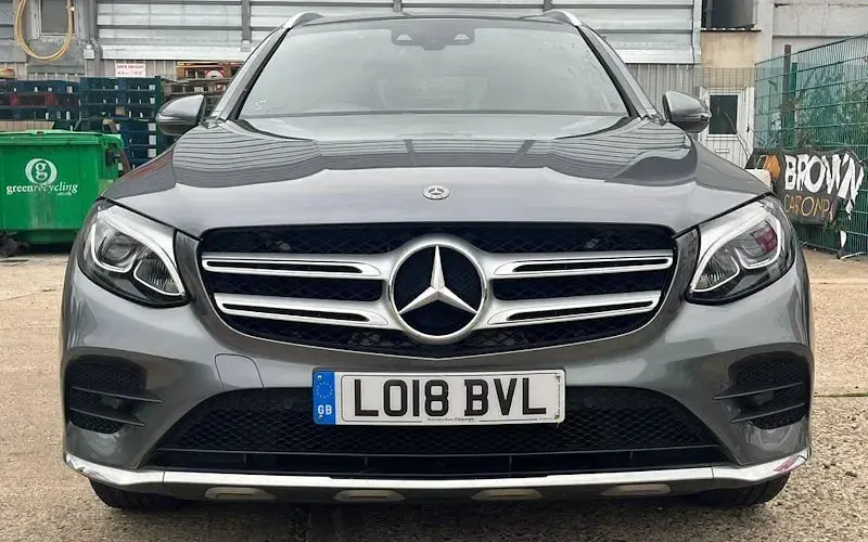Used Mercedes GLC220 AMG line 170 HP (125 kW) 2018 Grey SUV