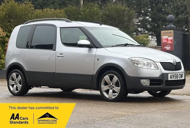 Silver Used 2008 Skoda Roomster MPV | £2,990 (Fair price) - Image 1/2