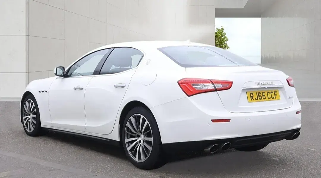 Used Maserati Ghibli 2015 White Sedan