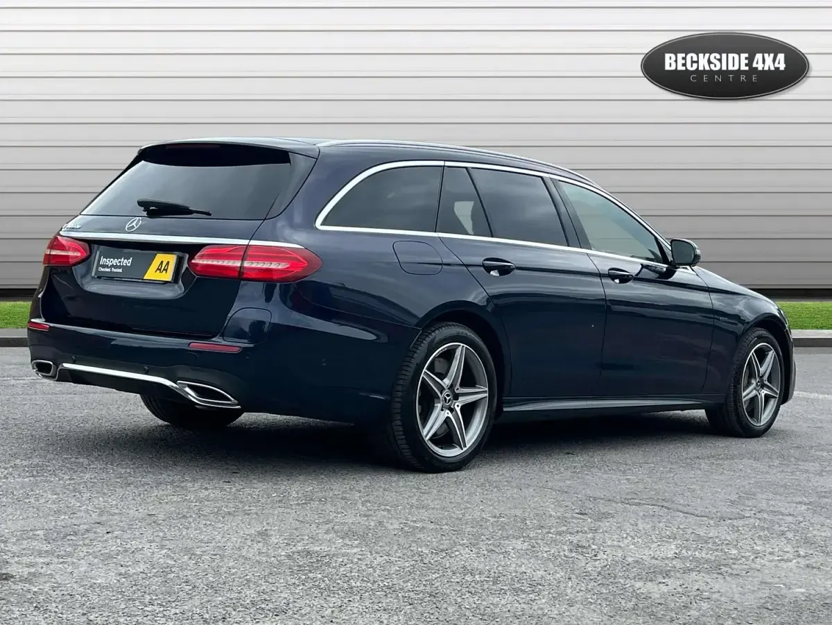 Used Mercedes E300 AMG Line Premium 2019 Blue Estate