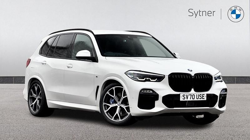 White Used 2020 BMW X5 M Sport SUV | £41,750 (Super price) - Image 1/4