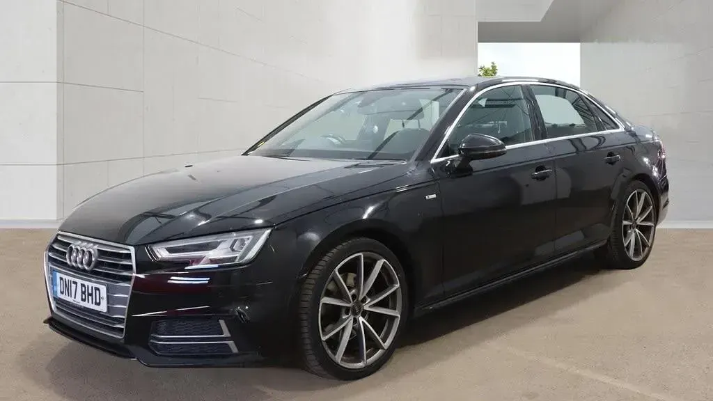 Used Audi A4 S-Line 190 HP (139 kW) 2017 Black Sedan