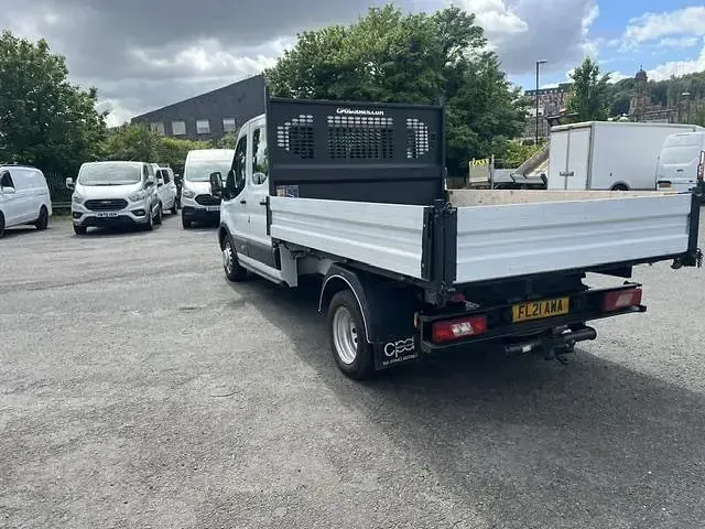 Used Ford Transit 130 HP (95 kW) 2021 White Cabriolet