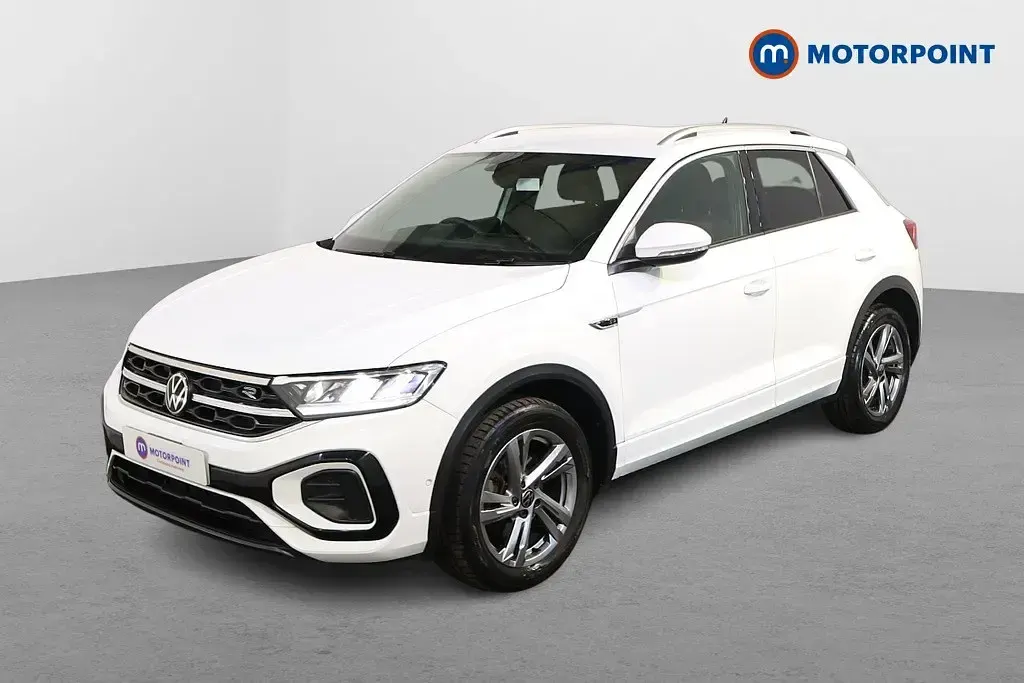 Begagnad VW T-Roc R-line 2023 Vit SUV