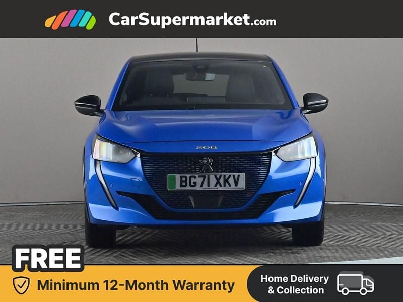 Used Peugeot e-208 GTi 100 kW (136 HP) 2021 Blue Hatchback