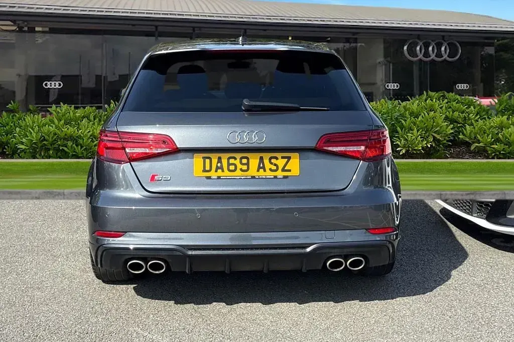 Used Audi S3 Sportback Black Edition 300 HP (220 kW) 2019 Grey Hatchback