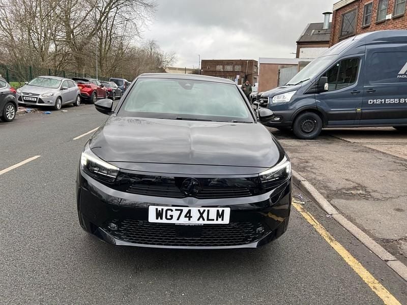 New Vauxhall Corsa 2025 Black Hatchback