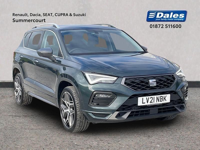 Green Used 2021 Seat Ateca FR Sport SUV | £22,000 (A bit pricey) - Image 1/4