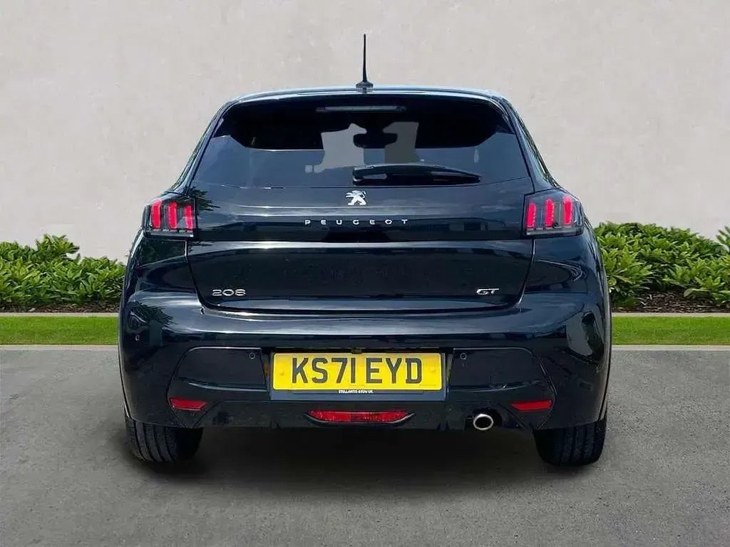 Used Peugeot 208 GTi 101 HP (74 kW) 2021 Black Hatchback