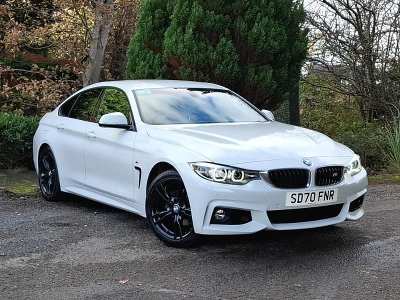 White Used 2020 BMW 420 M Sport Hatchback | £21,998 (Fair price) - Image 1/4