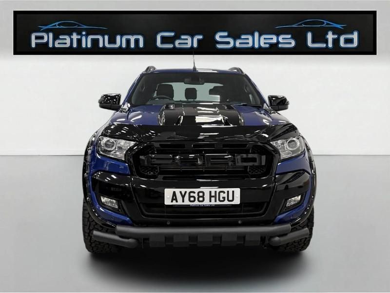 Used Ford Ranger Wildtrack 200 HP (147 kW) 2018 Blue Pickup