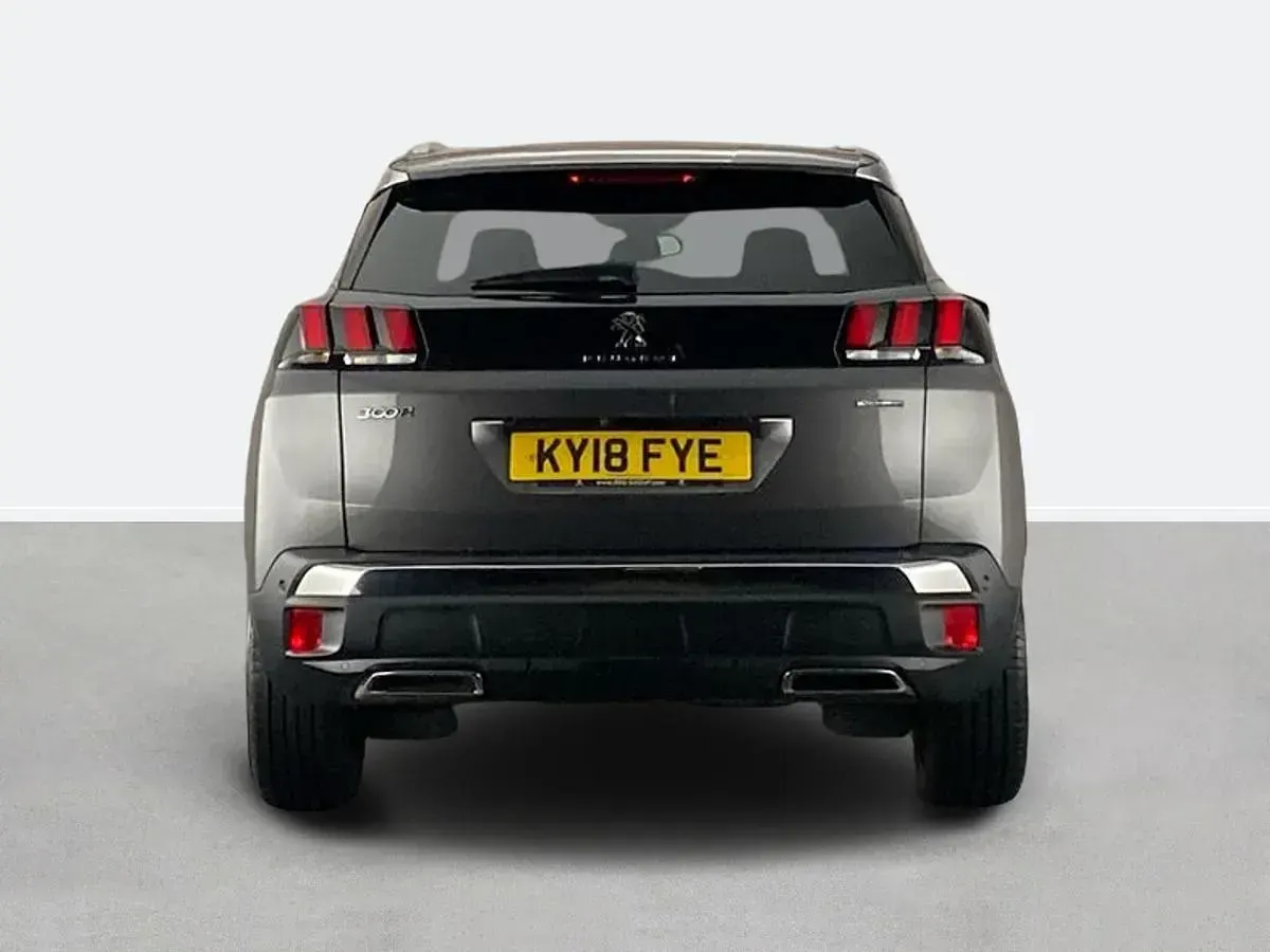 Used Peugeot 3008 GT-line 120 HP (88 kW) 2018 Grey SUV