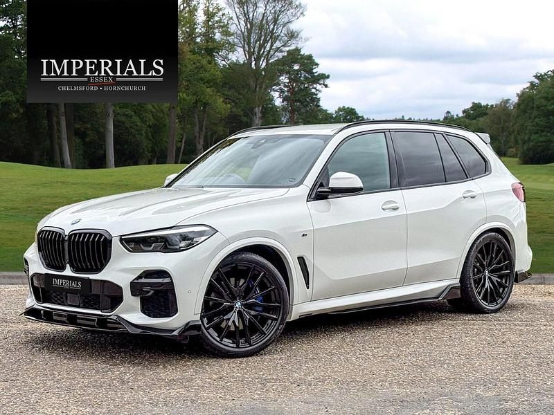 White Used 2023 BMW X5 M Sport SUV | £49,948 (Good price) - Image 1/4