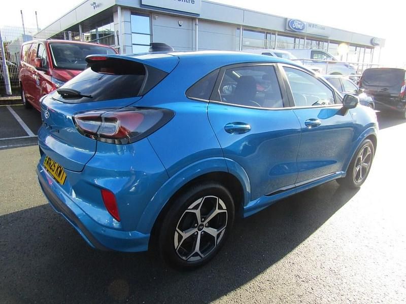 Used Ford Puma ST-Line 2025 Digital aqua blue Hatchback