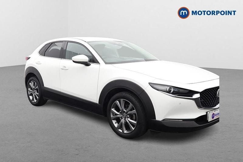 White Used 2022 Mazda CX-30 Inclusive SUV | £16,649 (Fair price) - Image 1/4