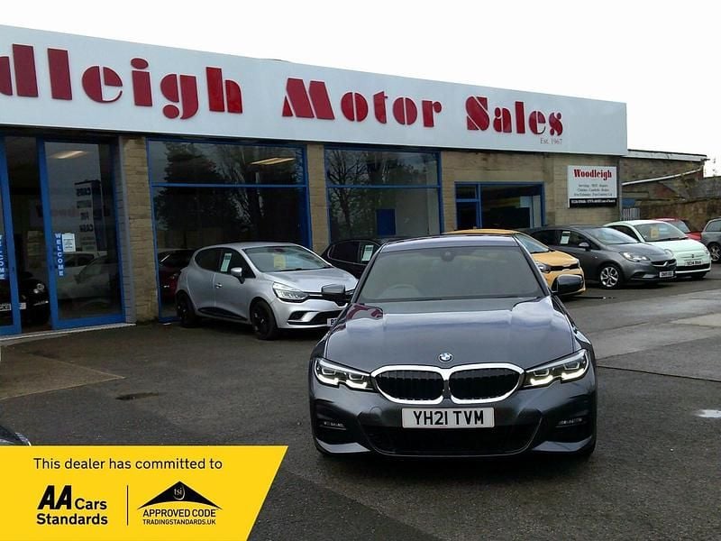 Grey Used 2021 BMW 320 M Sport Sedan | £18,495 (Good price) - Image 1/4