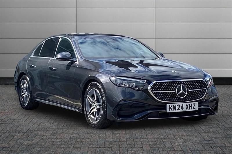 Used Mercedes E200 AMG line 204 HP (150 kW) 2024 Graphite grey Sedan
