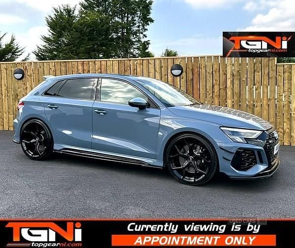 Grey Used 2022 Audi RS3 Hatchback | £43,995 (Fair price) - Image 1/3