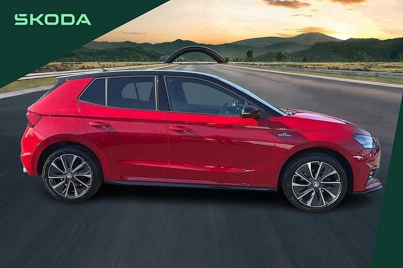 Used Skoda 110 R Monte Carlo 81 HP (59 kW) 2023 Velvet red metallic body / black magic pearl effect roof Hatchback