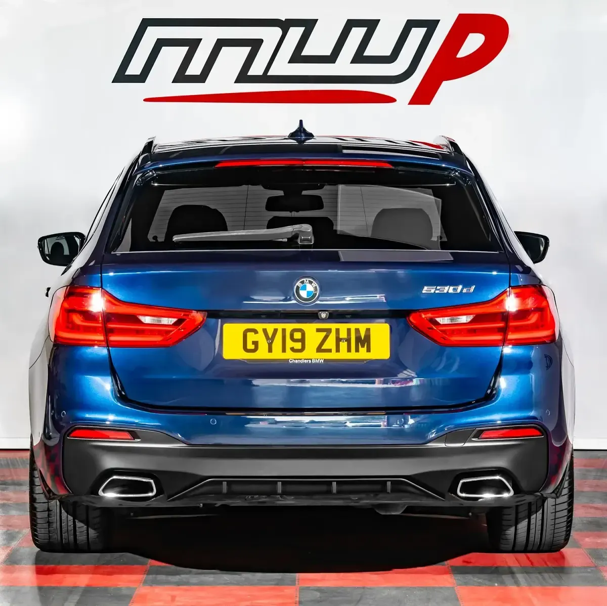 Used BMW 530 M Performance 261 HP (191 kW) 2019 Blue Estate