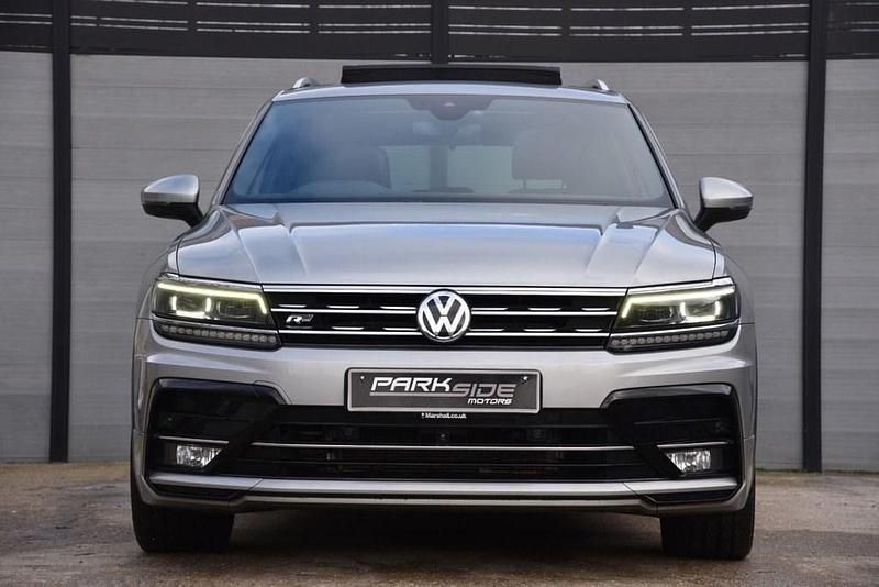 Used VW Tiguan R-line 190 HP (139 kW) 2019 Silver SUV