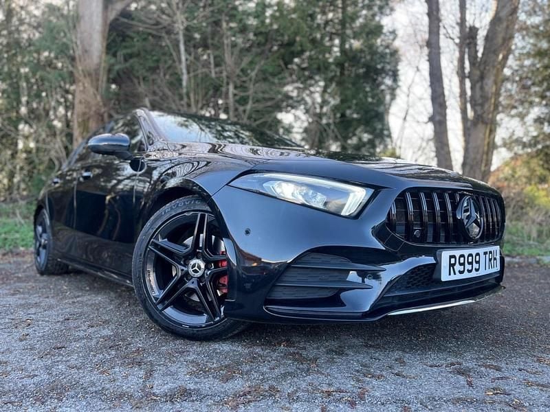 Used Mercedes A200 AMG Line Premium 2018 Black Hatchback