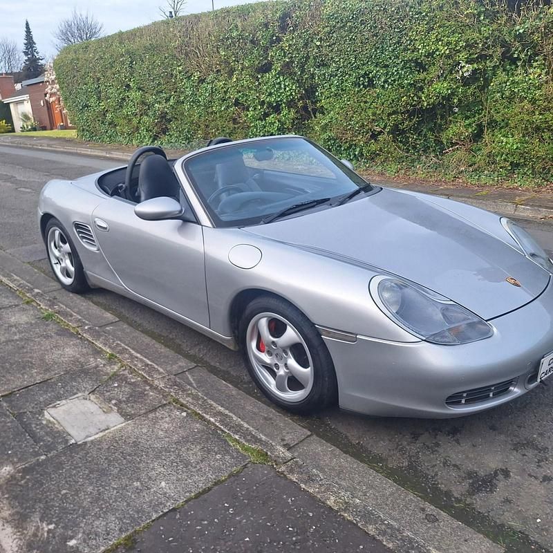Used Porsche Boxster 2002 Silver Cabriolet