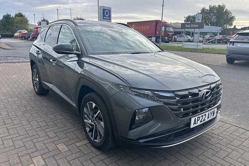 Grey Used 2022 Hyundai Tucson Premium SUV | £18,995 (Fair price) - Image 1/4
