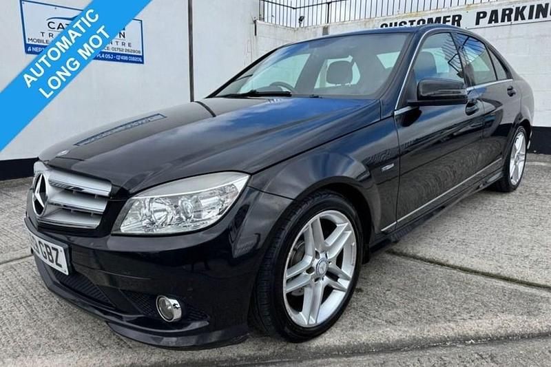 Used Mercedes C250 204 HP (150 kW) 2009 Black Sedan