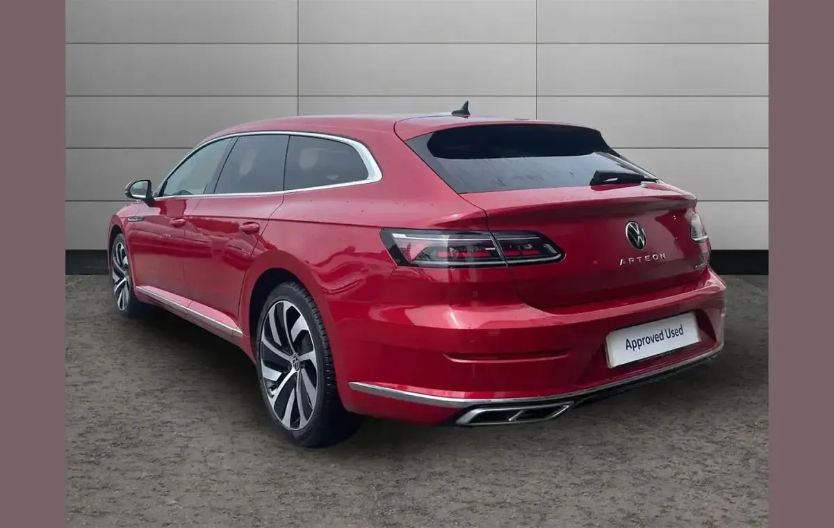 Used VW Arteon R-line 218 HP (160 kW) 2021 Red Estate