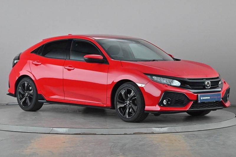 Used Honda Civic Sport 182 HP (133 kW) 2019 Red Hatchback
