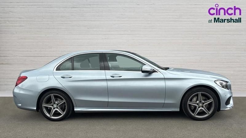 Used Mercedes C220 AMG Line Premium Plus 170 HP (125 kW) 2016 Silver
