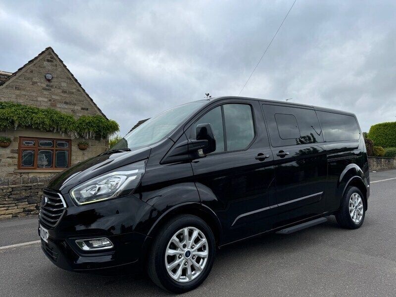 Black Used 2020 Ford Tourneo Custom Titanium MPV | £19,990 (A bit pricey) - Image 1/4